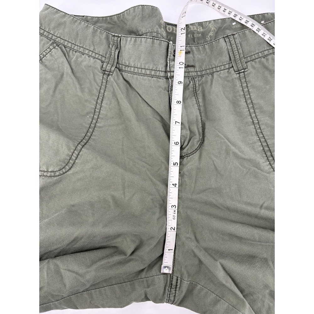 Lot of 2 Sonoma Life + Style Cargo Capri Pants Women Size 16 Khaki Tan Camping - Picture 7 of 15
